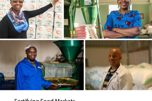 Fortifying Food Markets report cover