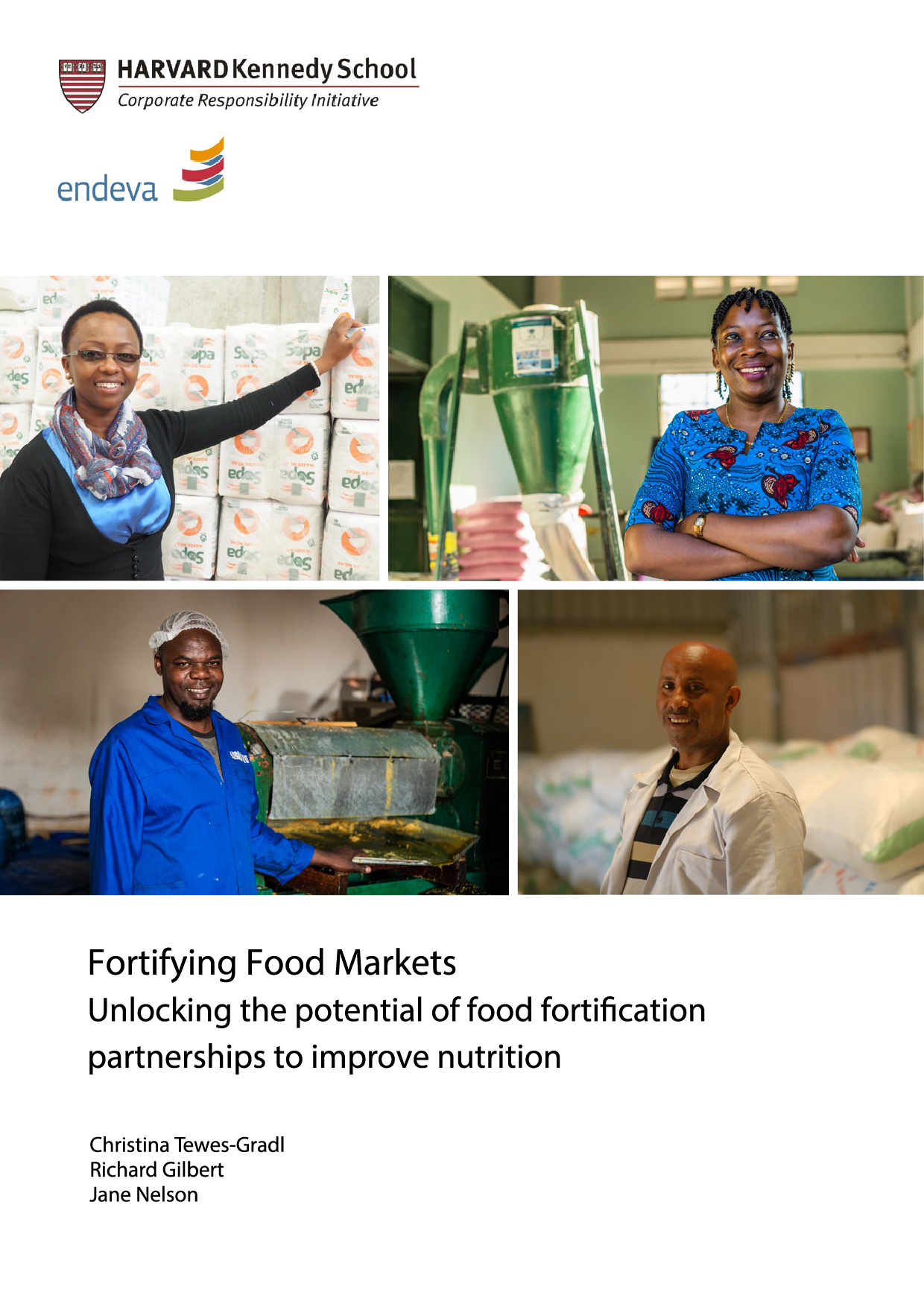 Fortifying Food Markets report cover